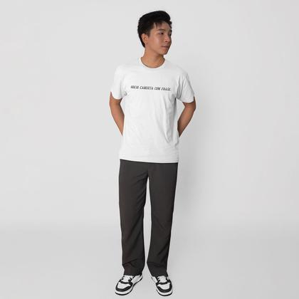 Imagem de Camiseta Masculina Odeio Camiseta Com Frase Sarcasmo Cômico