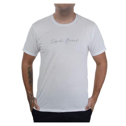 Imagem de Camiseta Masculina Ogochi Concept Slim Branca - 0065