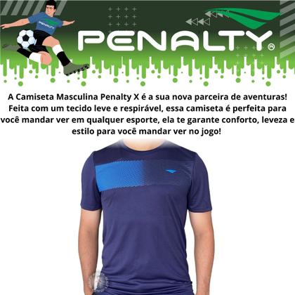 Imagem de Camiseta Masculina Penalty Dry One Tecido Leve e Confortável Esportiva