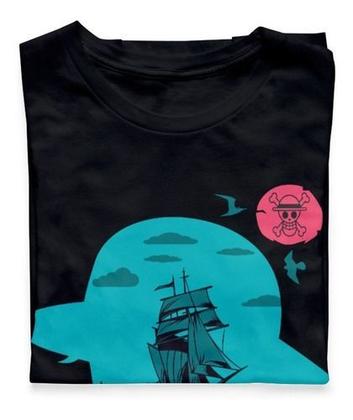 Imagem de Camiseta Masculina Personagem D.luffy Do Anime One Piece