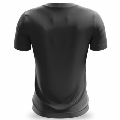 Imagem de Camiseta Masculina Planeta Saturno Nerd Gamer Estampa neon 3D