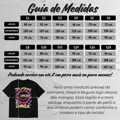 Imagem de Camiseta Masculina Plus Size Estampa Smile Tamanho Especial Extra Grande Blusa TShirt Manga Curta Gola Redonda