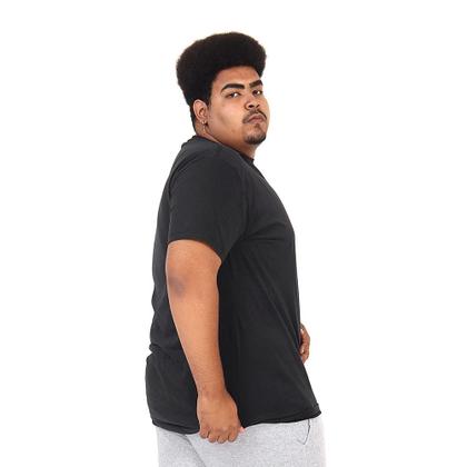 Imagem de Camiseta Masculina Plus Size Personalizada Love Rock Roll G1 a G3