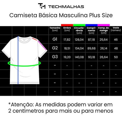 Imagem de Camiseta Masculina Plus Size Personalizada Love Rock Roll G1 a G3