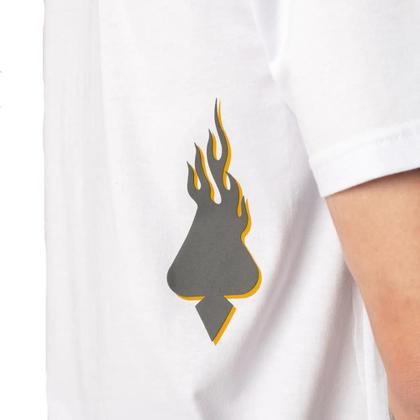 Imagem de Camiseta MCD MCD Fogo SM25 Masculina Branco