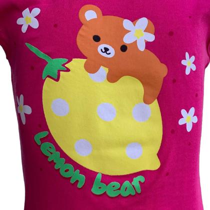 Imagem de Camiseta Menina Infantil Estampada Cores Sortida Duduka