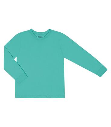 Imagem de Camiseta Menino Longa Meia Malha Rovitex Kids Verde