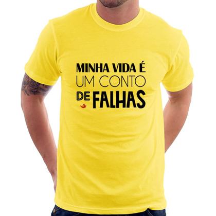 Imagem de Camiseta Minha vida é um conto de falhas - Foca na Moda