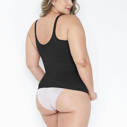 Imagem de Camiseta Modeladora Dilady 139742 Com Renda