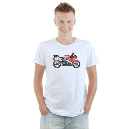 Imagem de Camiseta Moto Yamaha Yzf-r6 Camisa Personalizada Blusa Adulto Algodão com Poliéster