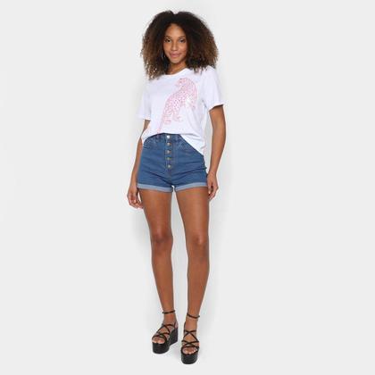 Imagem de Camiseta My Favorite Things Cropped Estampada Feminina
