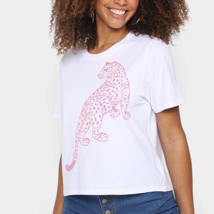 Imagem de Camiseta My Favorite Things Cropped Estampada Feminina