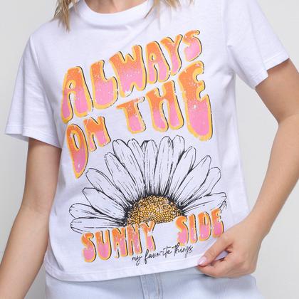 Imagem de Camiseta My Favorite Things Sunny Side Feminina