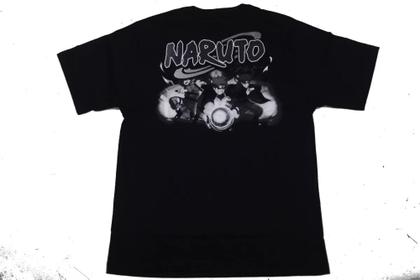 Imagem de Camiseta Naruto Blusa Adulto Unissex Anime Personagens Mr1276 BM