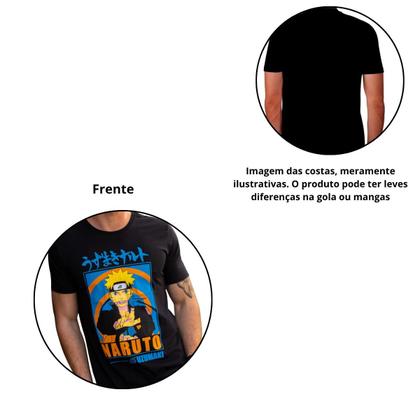 Imagem de Camiseta naruto uzumaki preto m