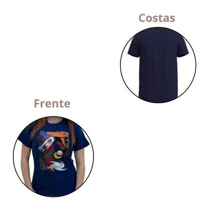 Imagem de Camiseta naruto x jiraiya carbono pp