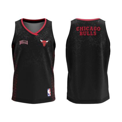 Imagem de Camiseta NBA Chicago Bulls Regata Essence Preto - Infantil