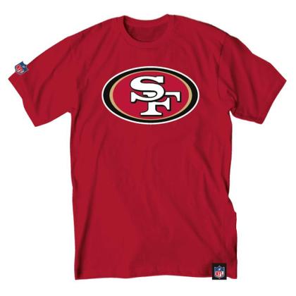 Imagem de Camiseta NFL San Francisco 49ers Logo - Vermelha