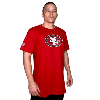 Imagem de Camiseta NFL San Francisco 49ers Logo - Vermelha