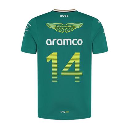 Imagem de Camiseta Oficial Aston Martin F1 Team Fernando Alonso 2025