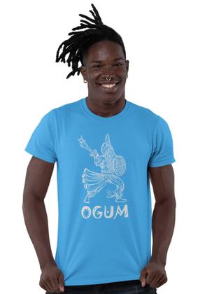 Imagem de Camiseta Ogum Orixá Umbanda Candomblé