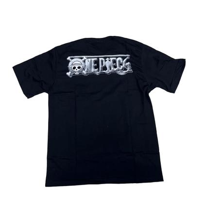 bitnabi TOKONATSU ONE PIECE 黒 Camiseta One Piece Luffy Zoro Sanji Blusa Adulto Anime Unissex