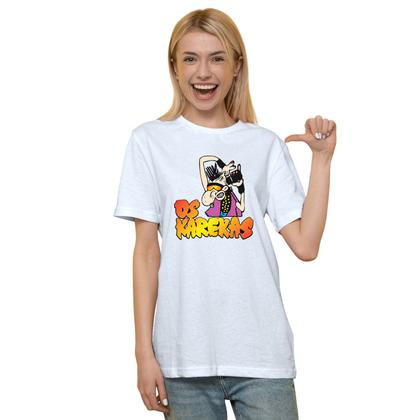 Imagem de Camiseta Os Karekas Camisa Personalizada Blusa Adulto Algodão com Poliéster