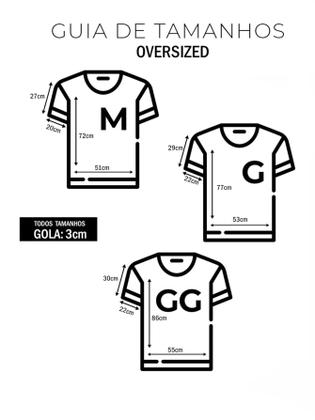 Imagem de Camiseta Oversized Masculina Camiseta Algodão Fio 30.1 Camisa Oversized Lisa
