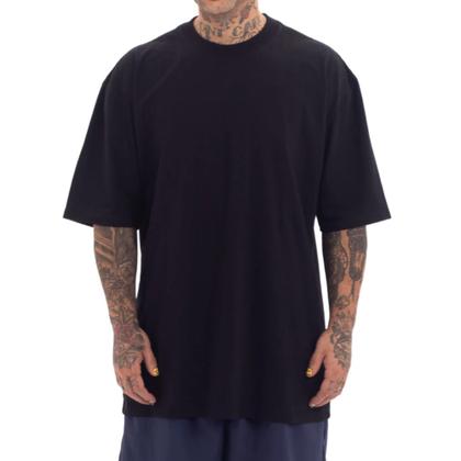 Imagem de Camiseta Oversized Masculina  Plus Size Streetwear G1 à G7 Tamanho GRANDE