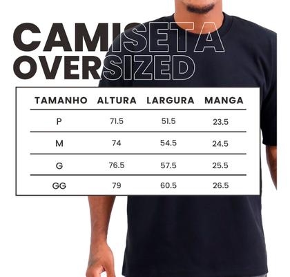 Imagem de Camiseta Oversized Tua Graça Me Basta Gospel Estilo Rua