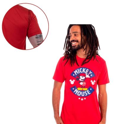 Imagem de Camiseta P Classico Mickey Mouse Vermelho