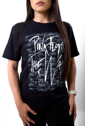 Imagem de Camiseta Pink Floyd The Wall Camisa Feminina Estampada