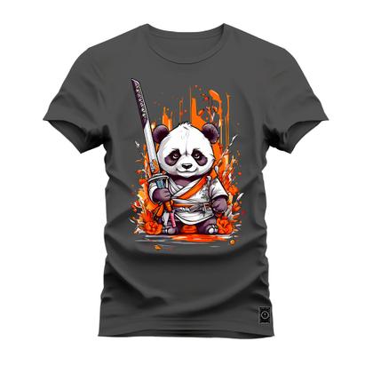 Imagem de Camiseta Plus Size Algodão Premium T-Shirt Kung Fu