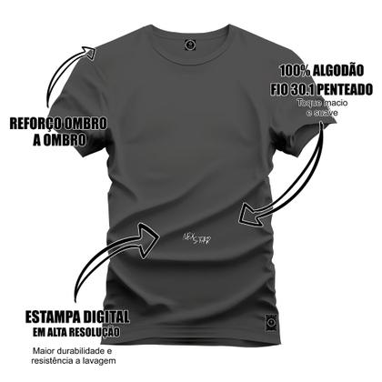 Imagem de Camiseta Plus Size Algodão T-Shirt Premium Estampada Patricks Sorvete