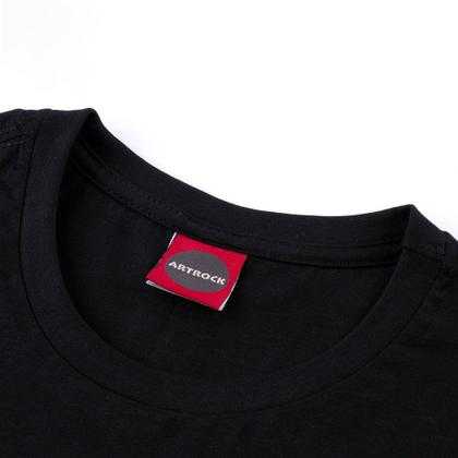 Imagem de Camiseta Plus Size Bateria Line Drum Preta.