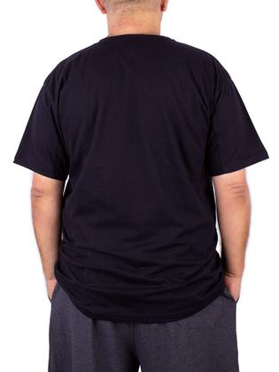 Imagem de Camiseta Plus Size Bateria Line Drum Preta.