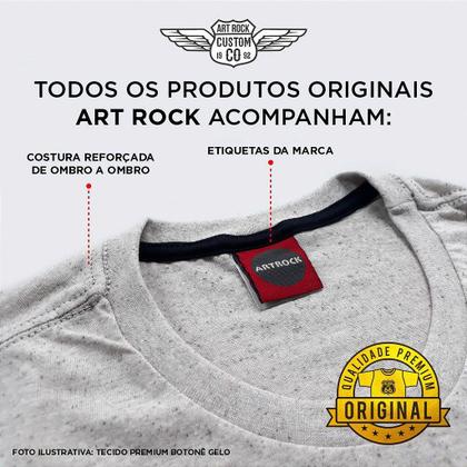 Imagem de Camiseta Plus Size Bateria Line Drum Preta.