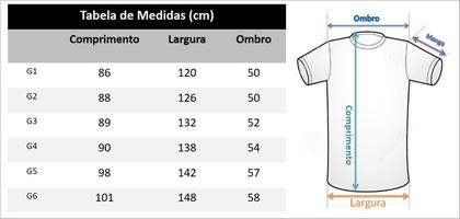 Imagem de Camiseta Plus Size Longline Masculina Oversized Manga Curta C1