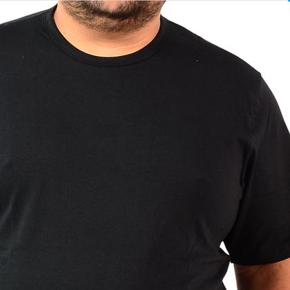 Imagem de Camiseta Plus Size Masculina Algodão G1 Ao G3 Plus Size Camisetas Masculinas Lisa