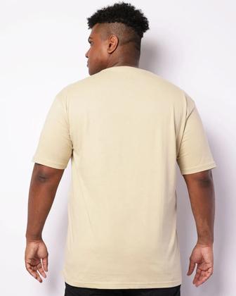 Imagem de Camiseta Plus Size Masculina Básica G4 G5 100% Algodão