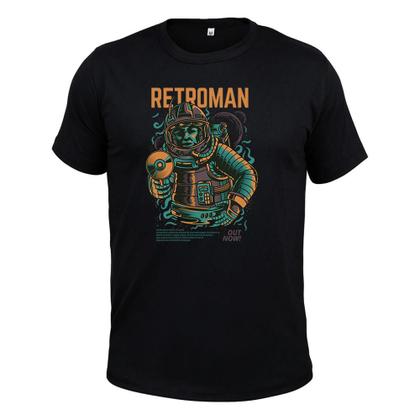 Imagem de Camiseta Plus Size Unissex Tecido Macio Retroman