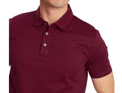 Imagem de Camiseta Polo Spring Slim Fit Manga Curta - VINHO
