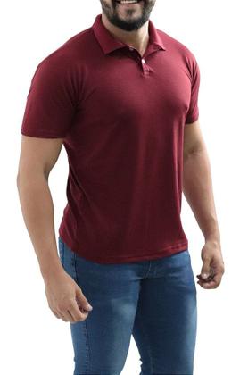 Imagem de Camiseta Polo Spring Slim Fit Manga Curta - VINHO