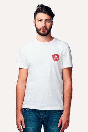 Imagem de Camiseta Programador Angular Pocket