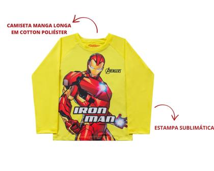 Imagem de Camiseta proteção uv + sunga personagens-licenciado-infantil