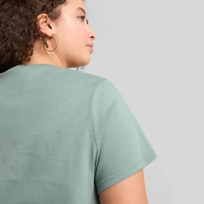 Imagem de Camiseta Puma ESS NO. 1 Logo Feminina Verde