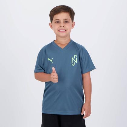 Imagem de Camiseta Puma Neymar JR Core Juvenil Cinza