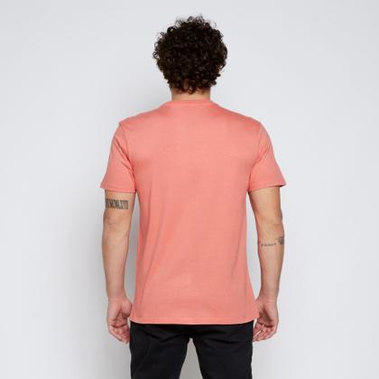 Imagem de Camiseta quiksilver original word block vermelho claro