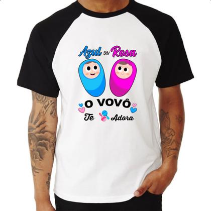 Imagem de Camiseta Raglan Cha Revelacao o Vovo te adora