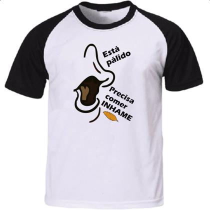 Imagem de Camiseta Raglan Vovo juju comer inhame